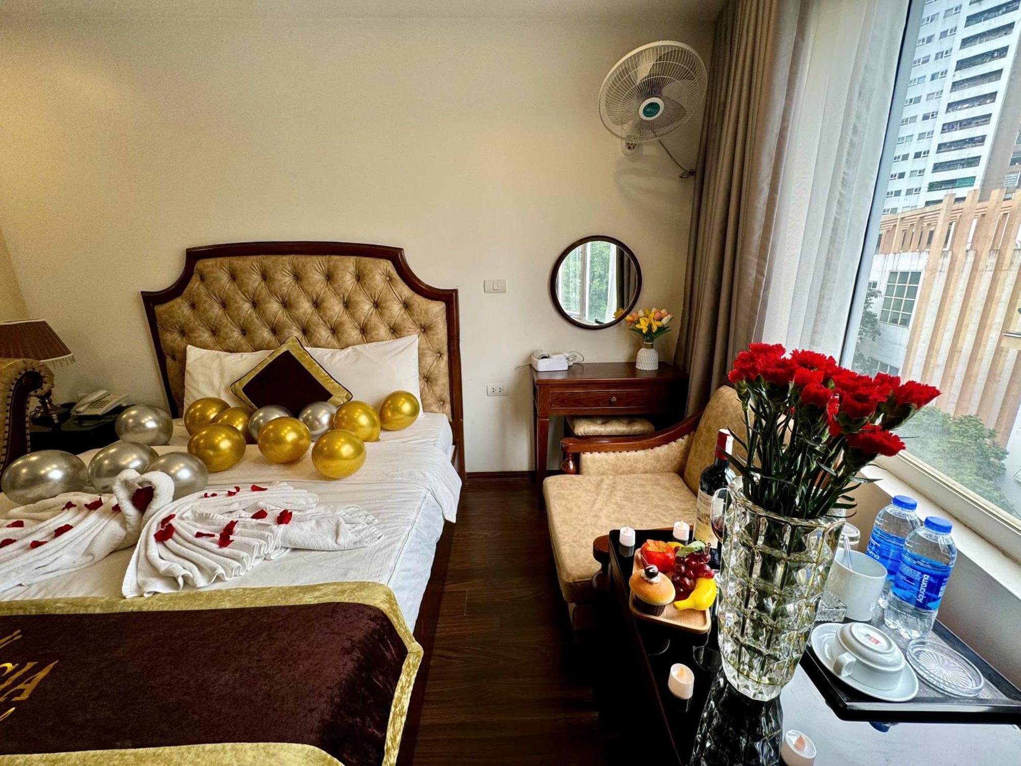 Hoang Gia Hotel Nhan Hoa ฮานอย ภายนอก รูปภาพ
