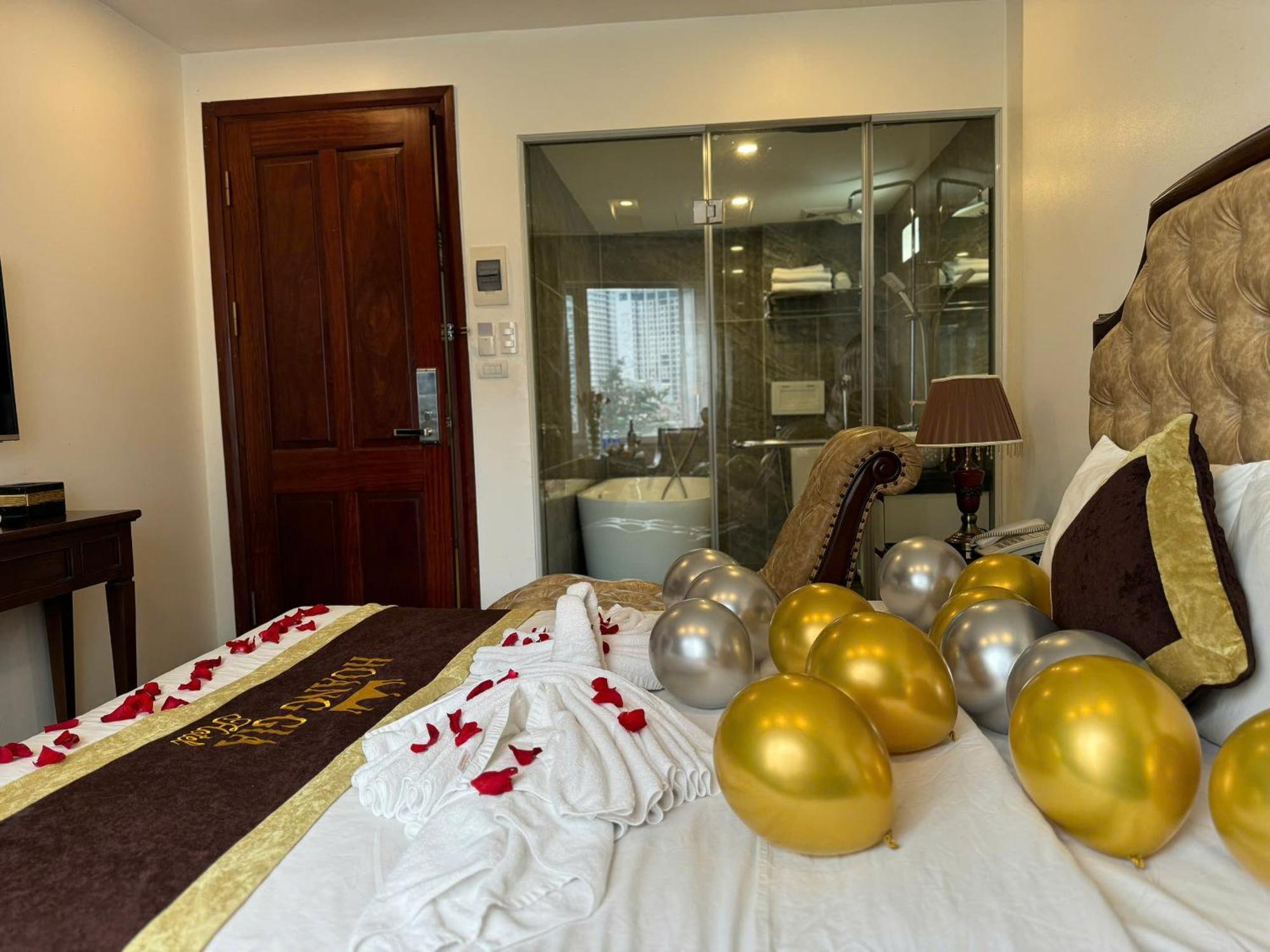 Hoang Gia Hotel Nhan Hoa ฮานอย ภายนอก รูปภาพ