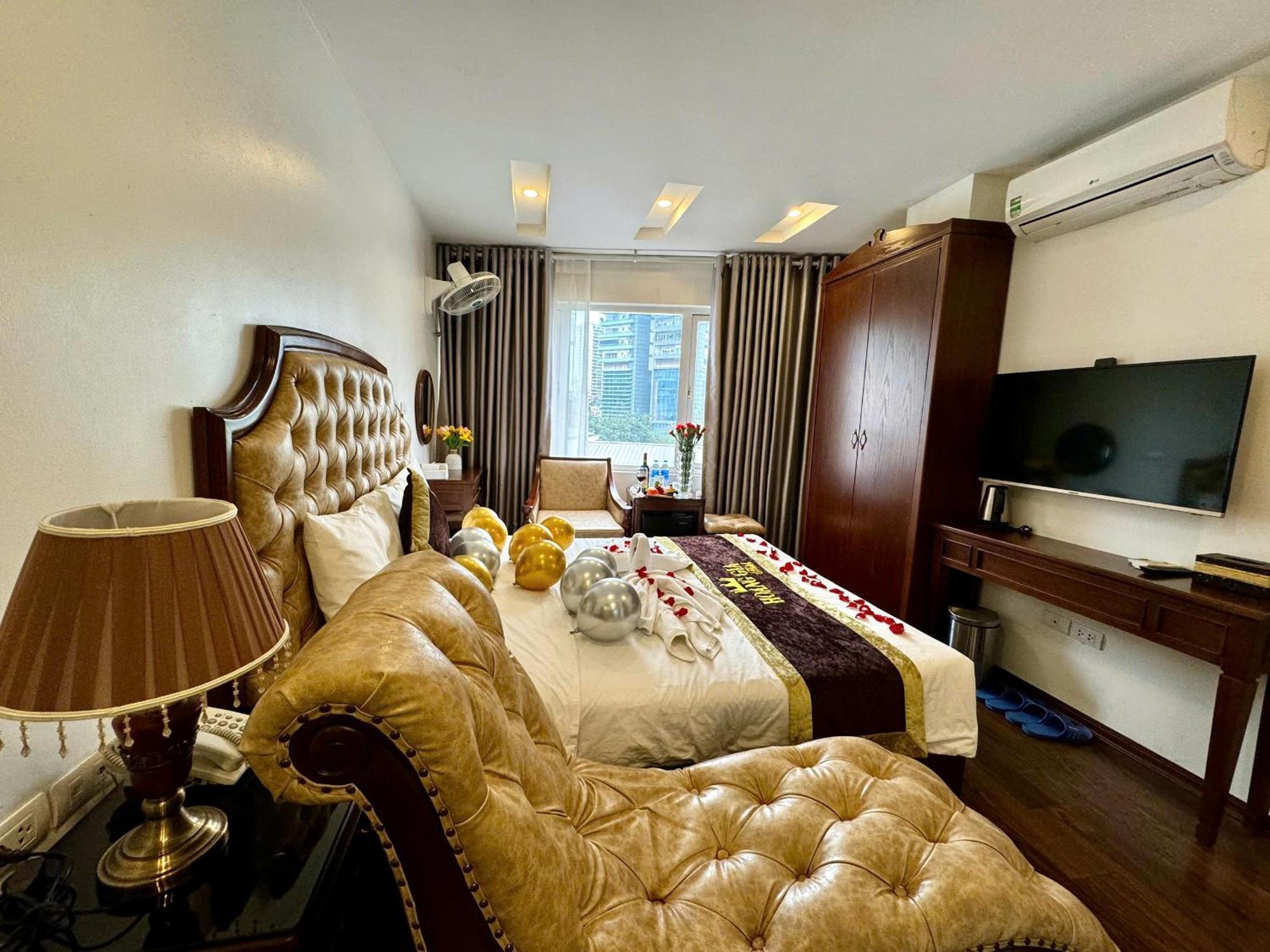 Hoang Gia Hotel Nhan Hoa ฮานอย ภายนอก รูปภาพ